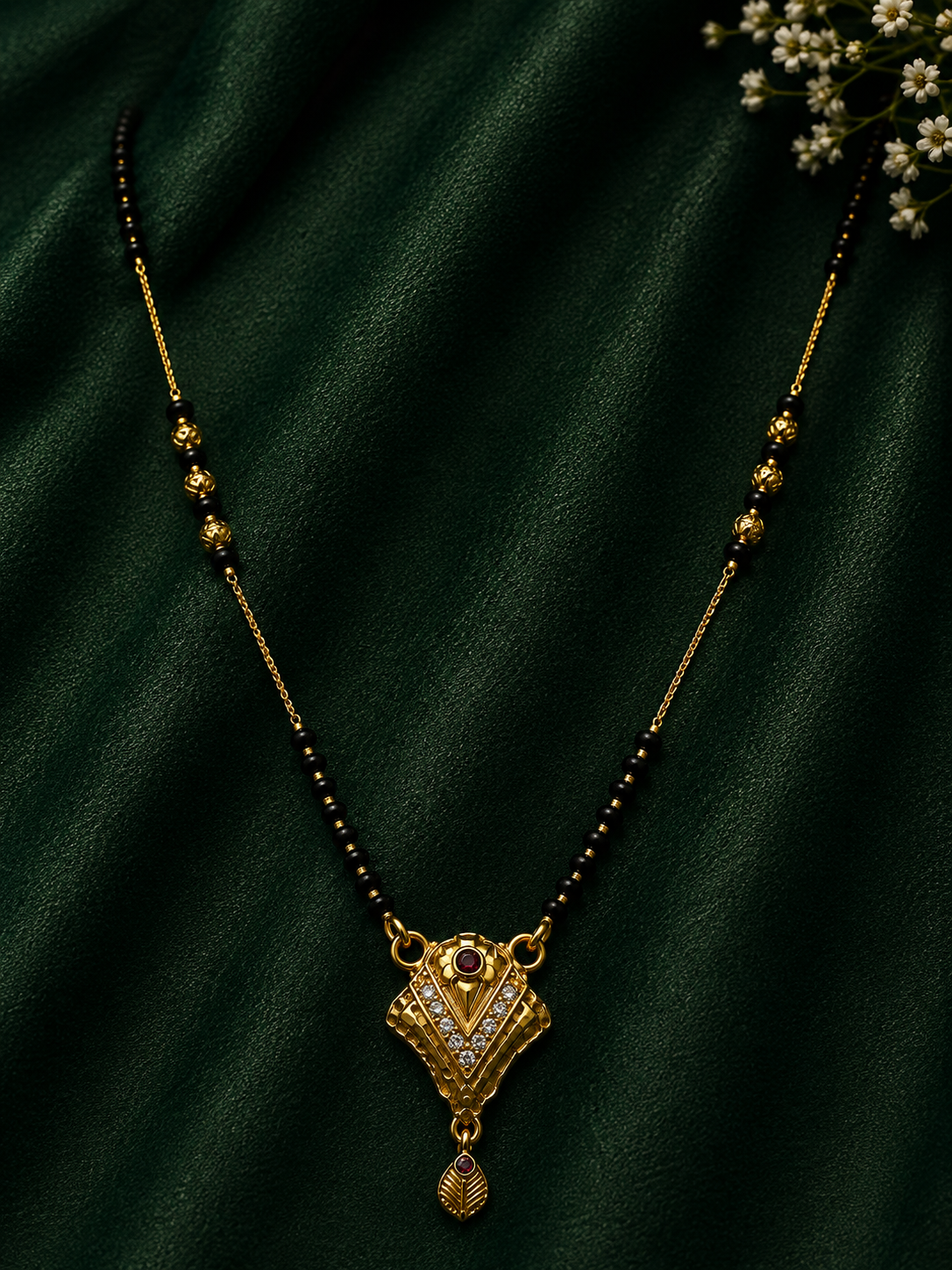 Premium Gold Plated Mangalsutra Pendant