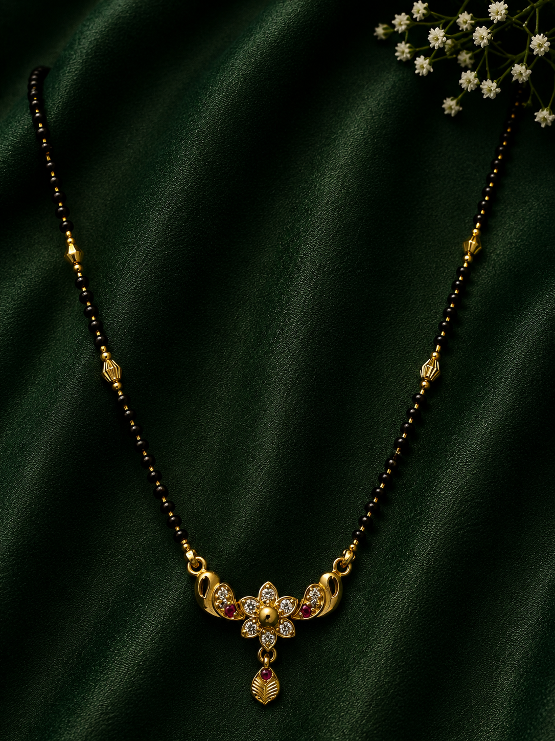 Crystal Drop Elegant Mangalsutra