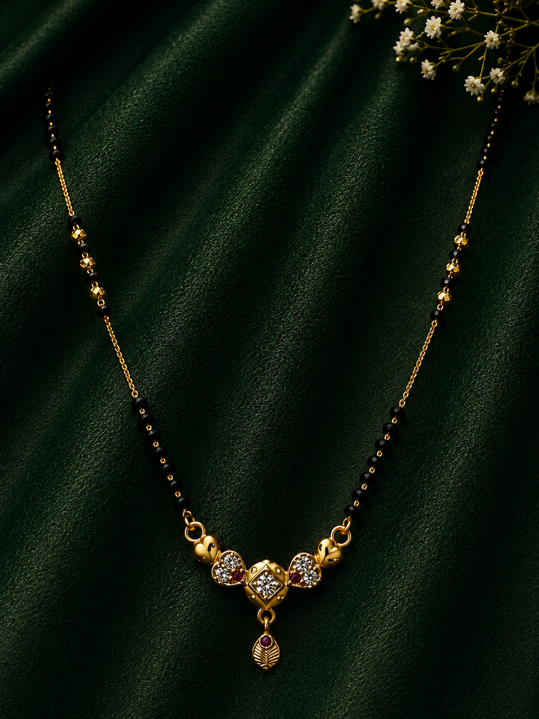 Twin Bloom Designer Mangalsutra