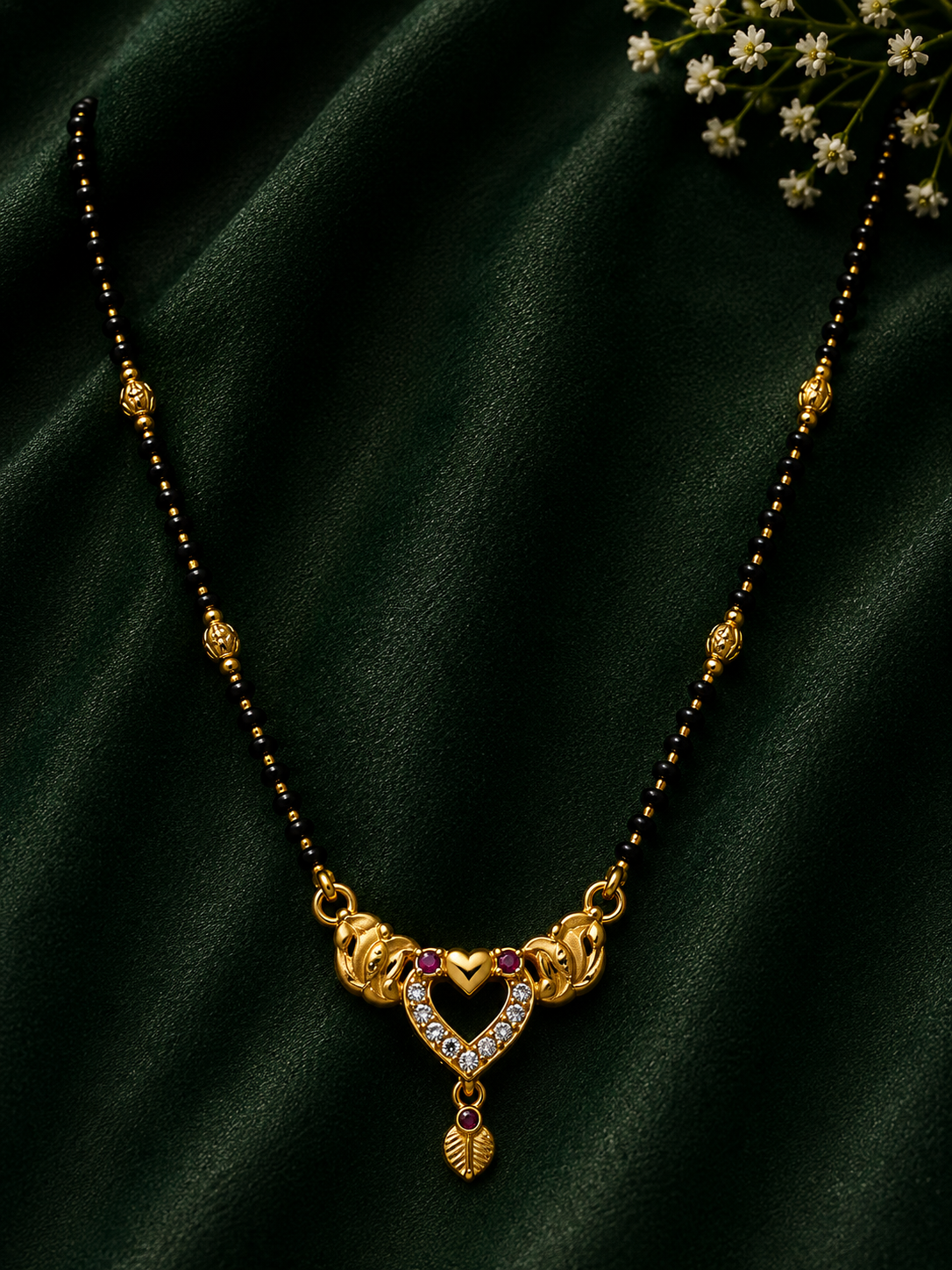 Eternal Heart Crystal Mangalsutra