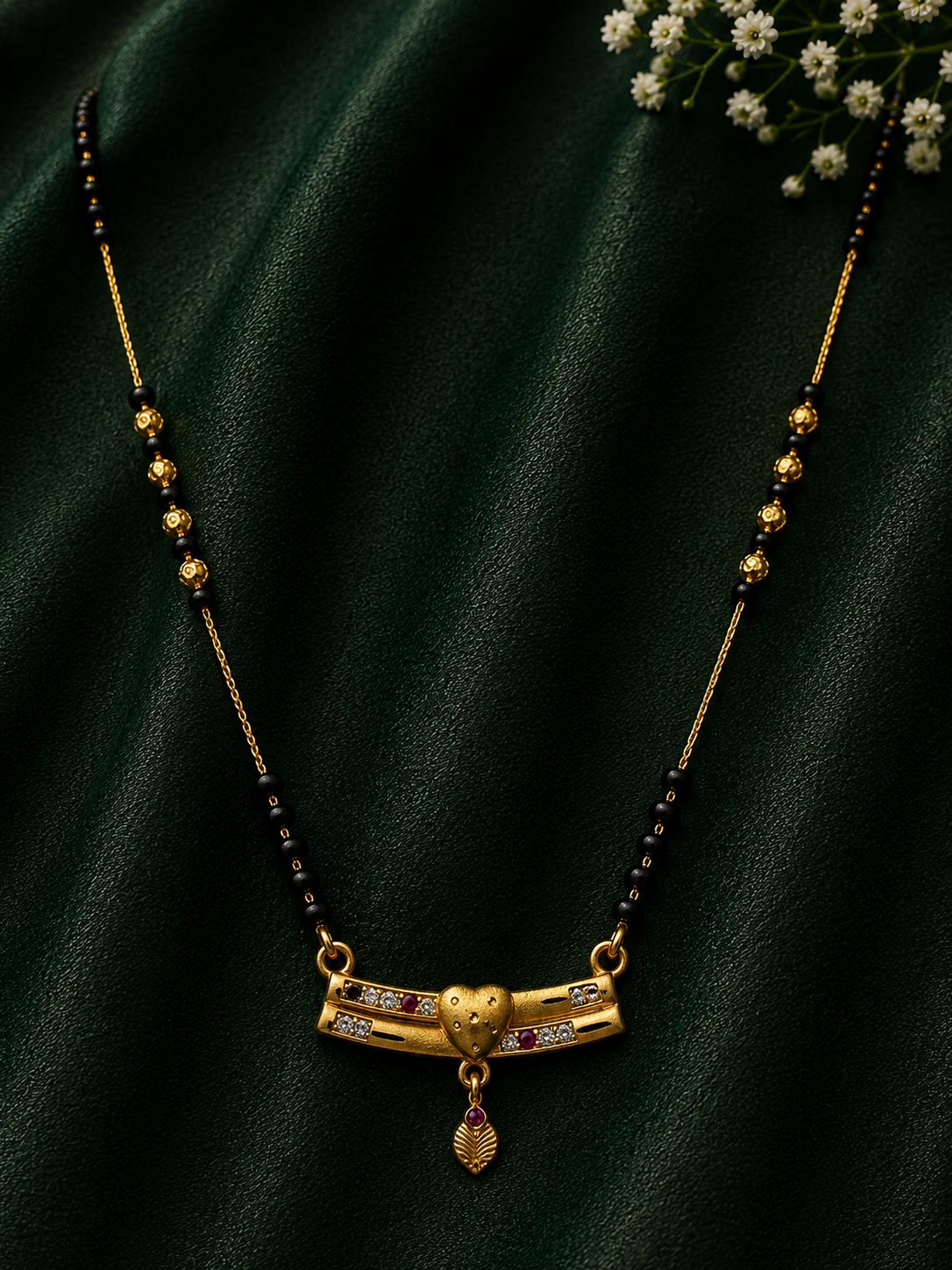 Grace Crystal Bar Mangalsutra