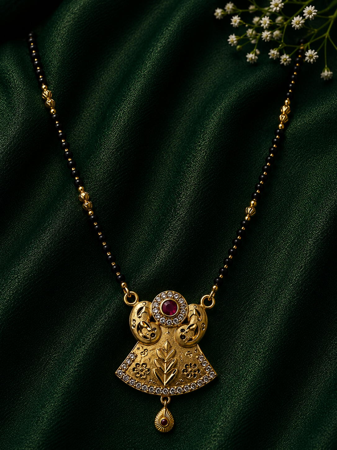 Heritage Bell Design Mangalsutra Set