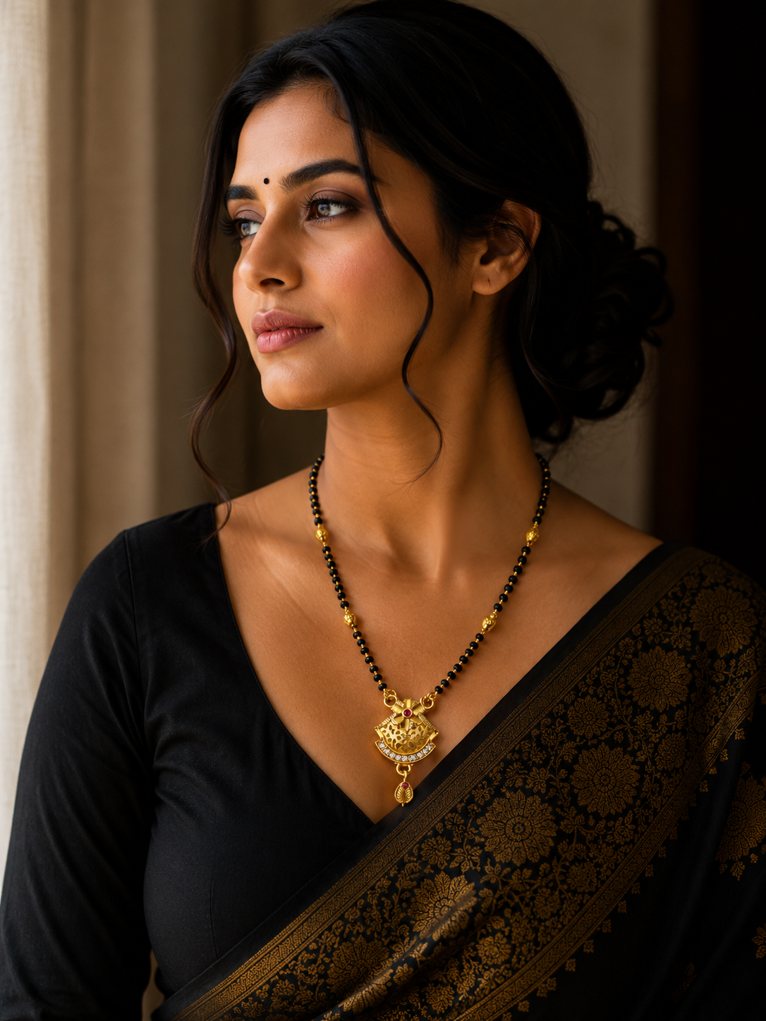 Traditional Temple Gold Mangalsutra