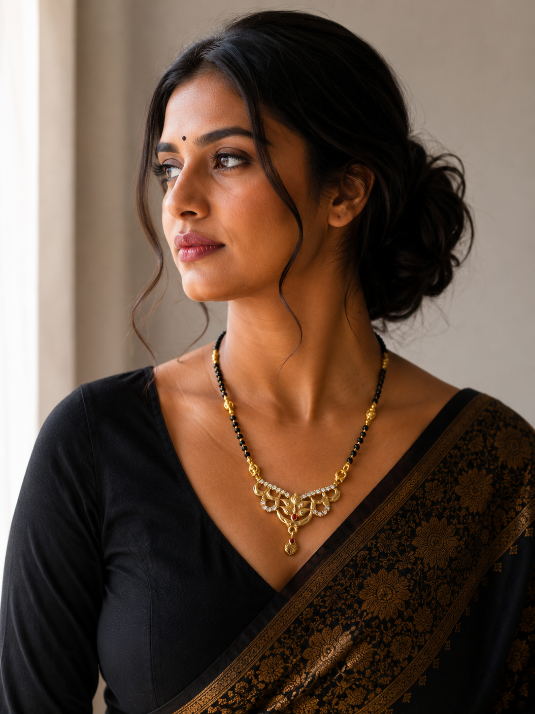 Royal Floral Designer Mangalsutra