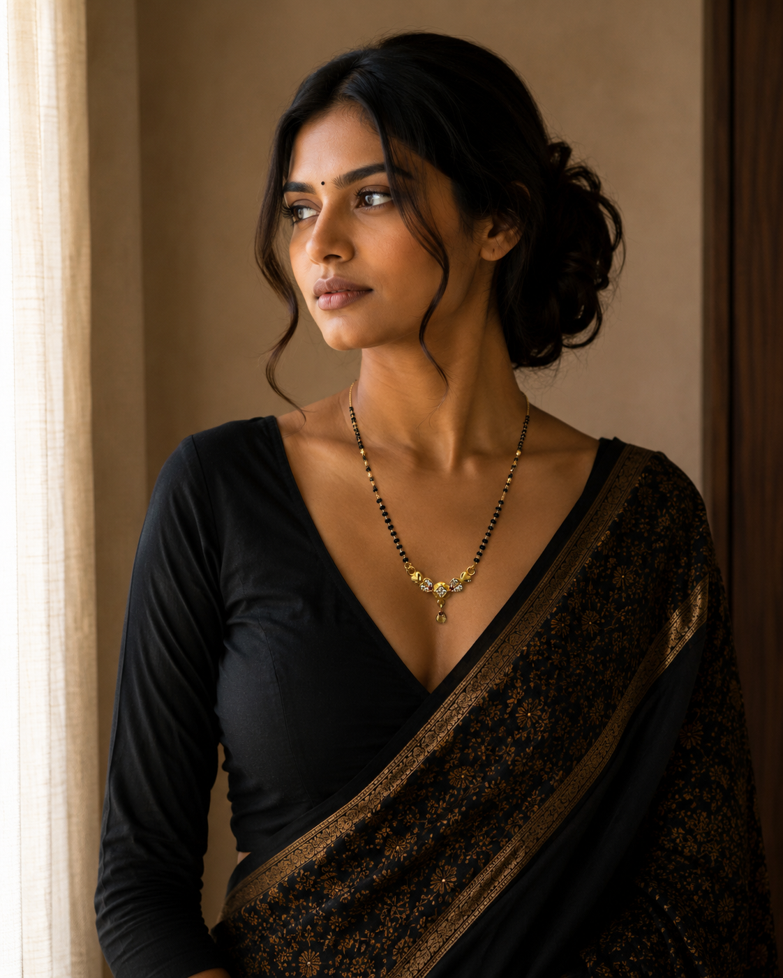 Twin Bloom Designer Mangalsutra