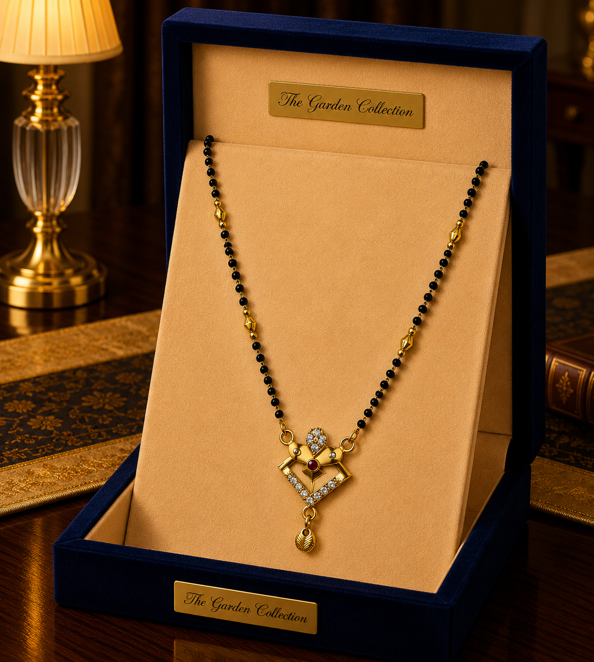 Designer Pearl Stone Mangalsutra