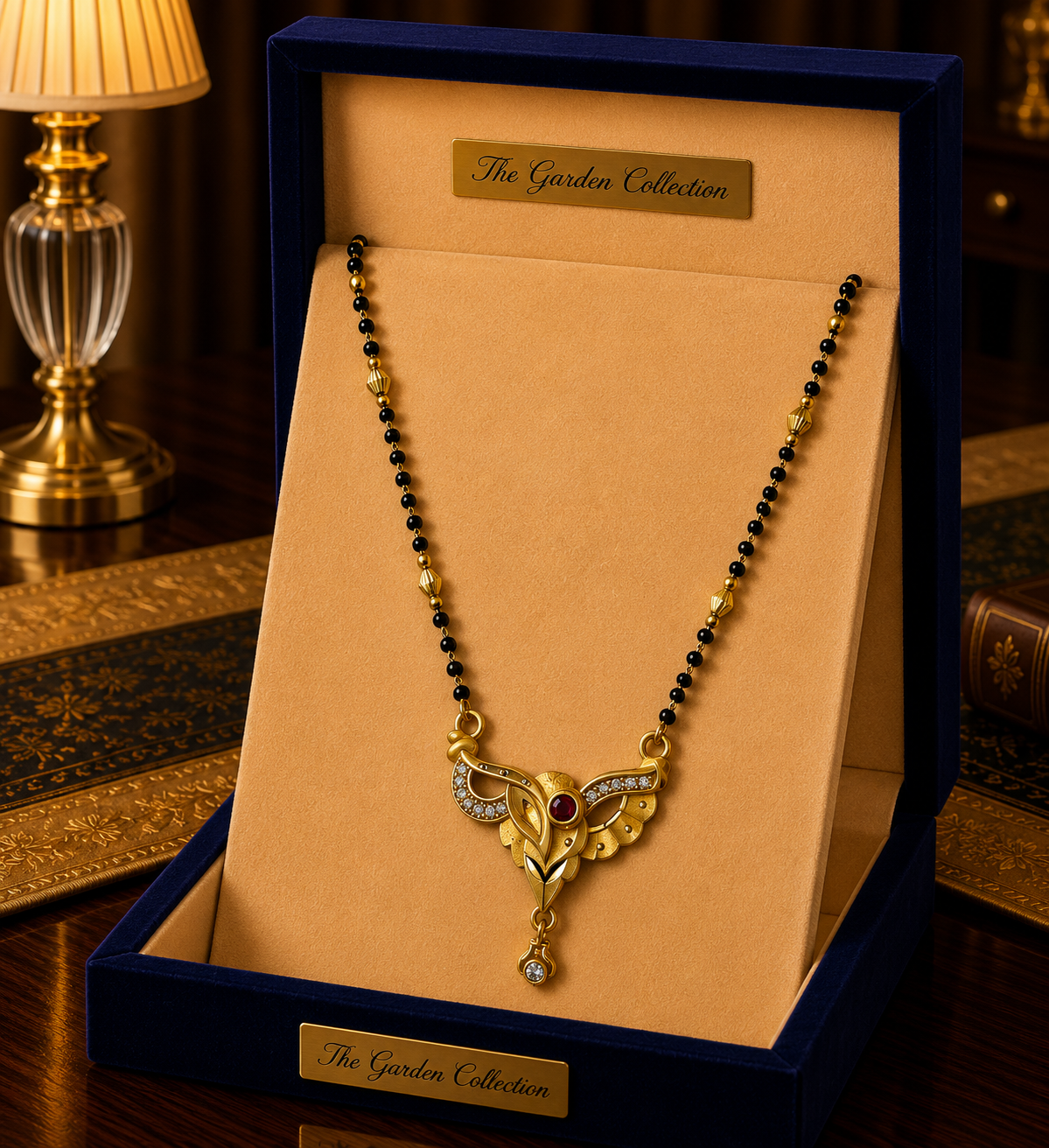 Traditional Butterfly Design Mangalsutra
