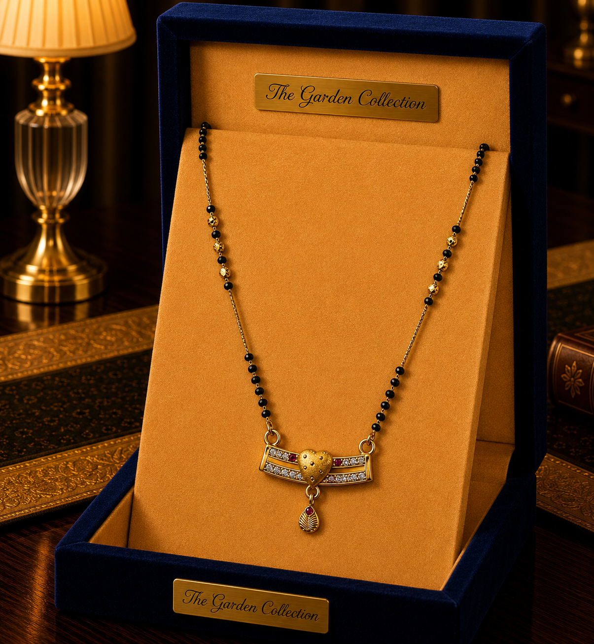 Grace Crystal Bar Mangalsutra