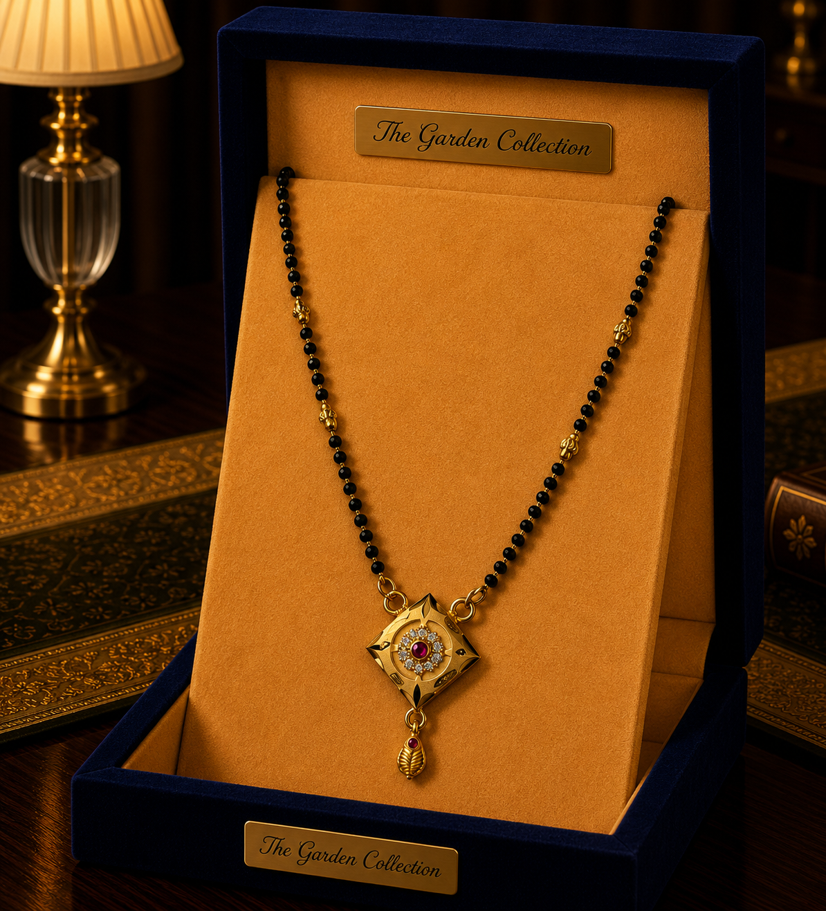Royal Diamond Square Mangalsutra