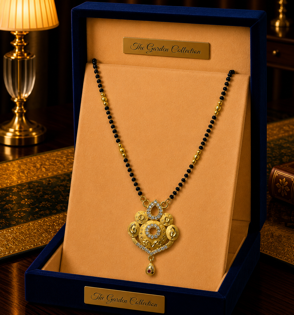 Golden Pearl Style Mangalsutra Set