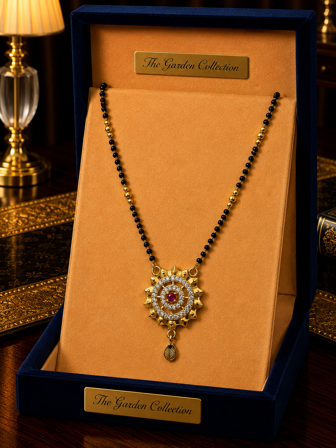 Radiant Circular Mangalsutra Set