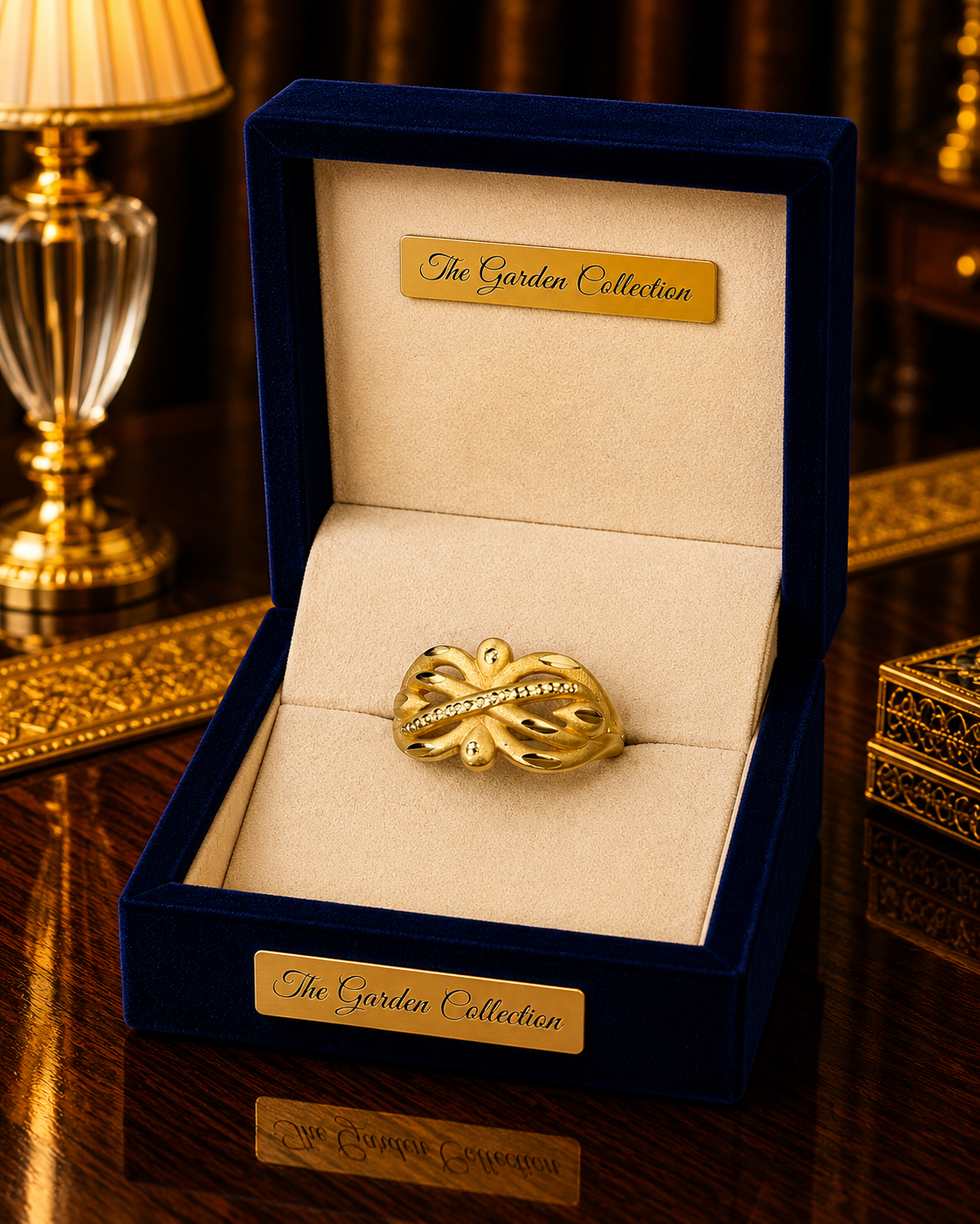 Leaf Grace Gold Ring