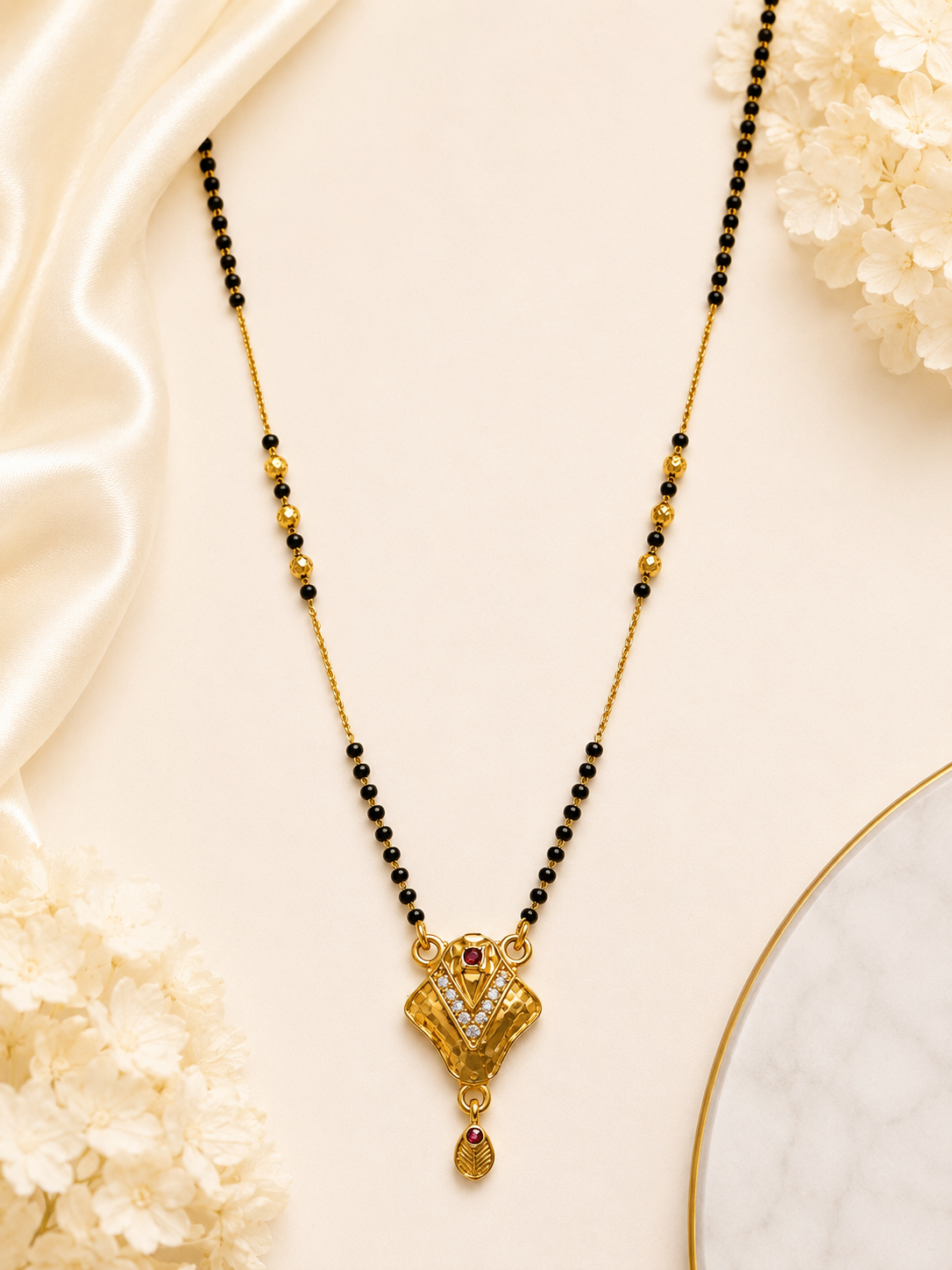 Premium Gold Plated Mangalsutra Pendant