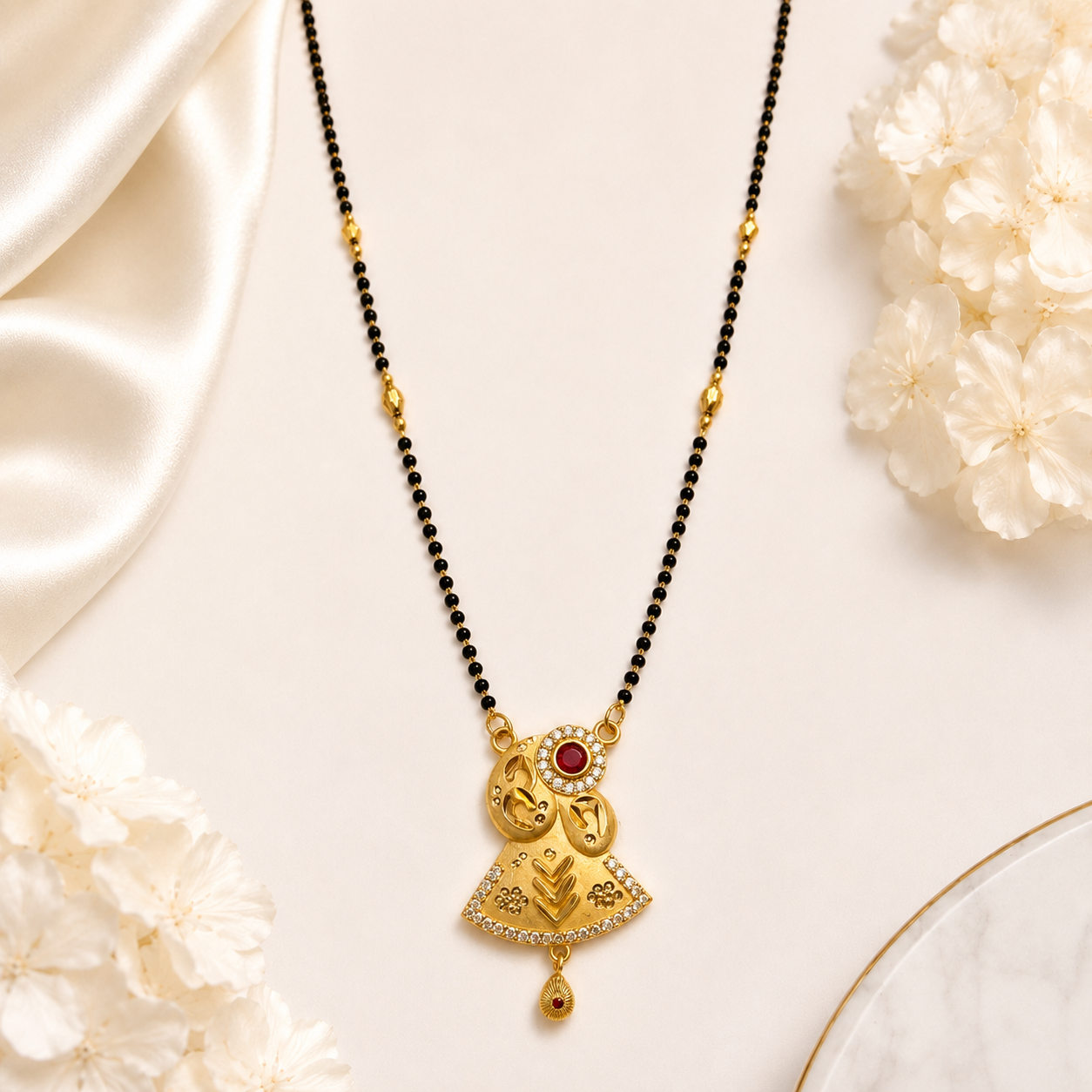 Heritage Bell Design Mangalsutra Set