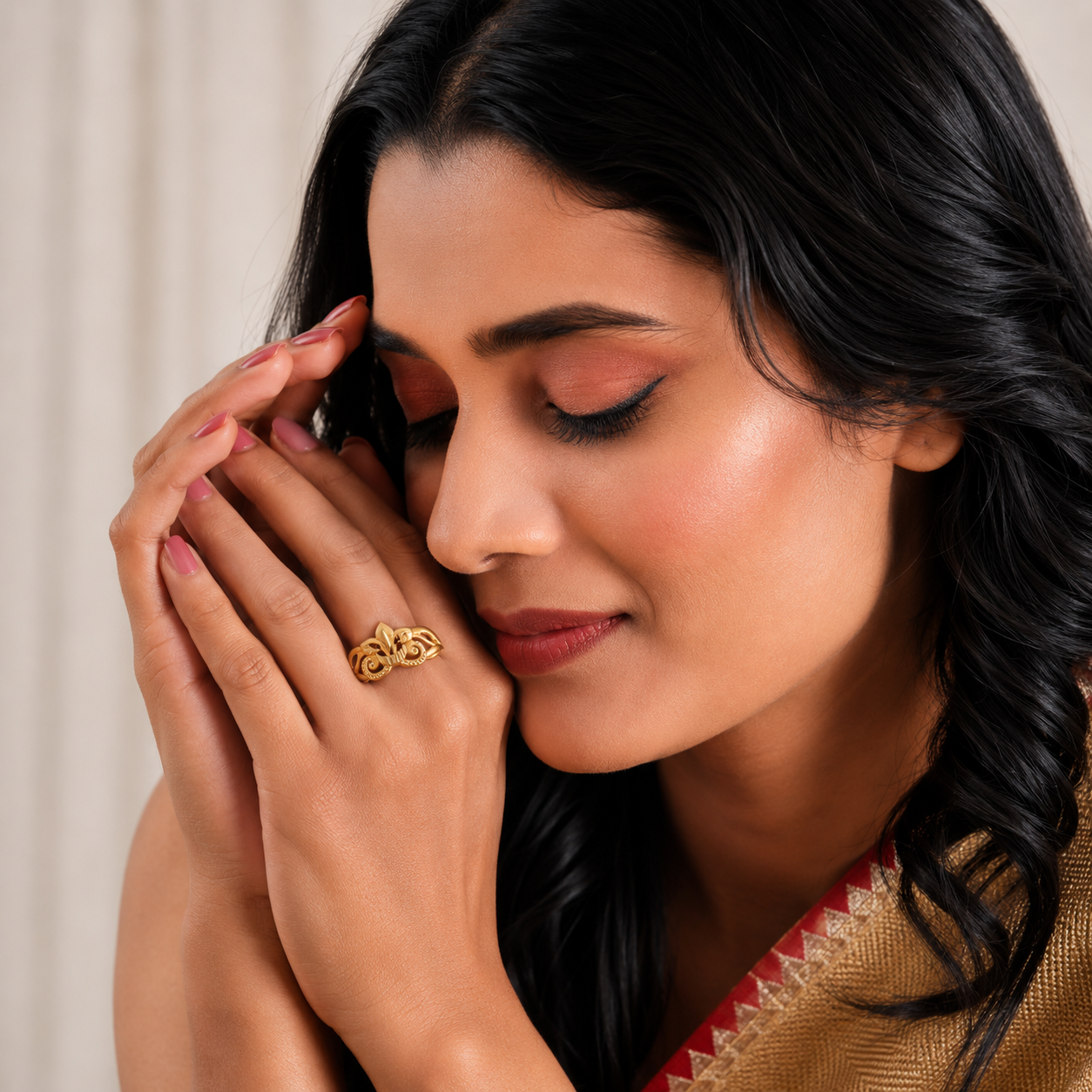 Royal Infinity Designer Gold Ring